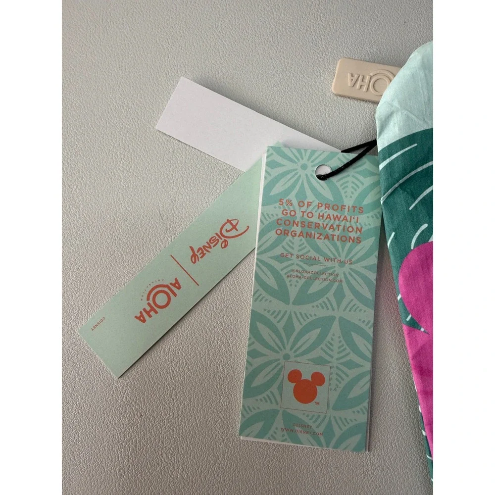 Disney x ALOHA Exclusive Collection Moana High Seas Small Pouch NEW